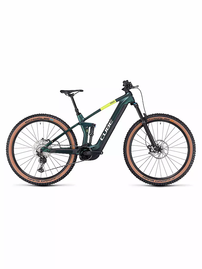 CUBE | Herren E-Mountainbike 29" Stereo Hybrid 140 HPC SLX 750 | dunkelgrün