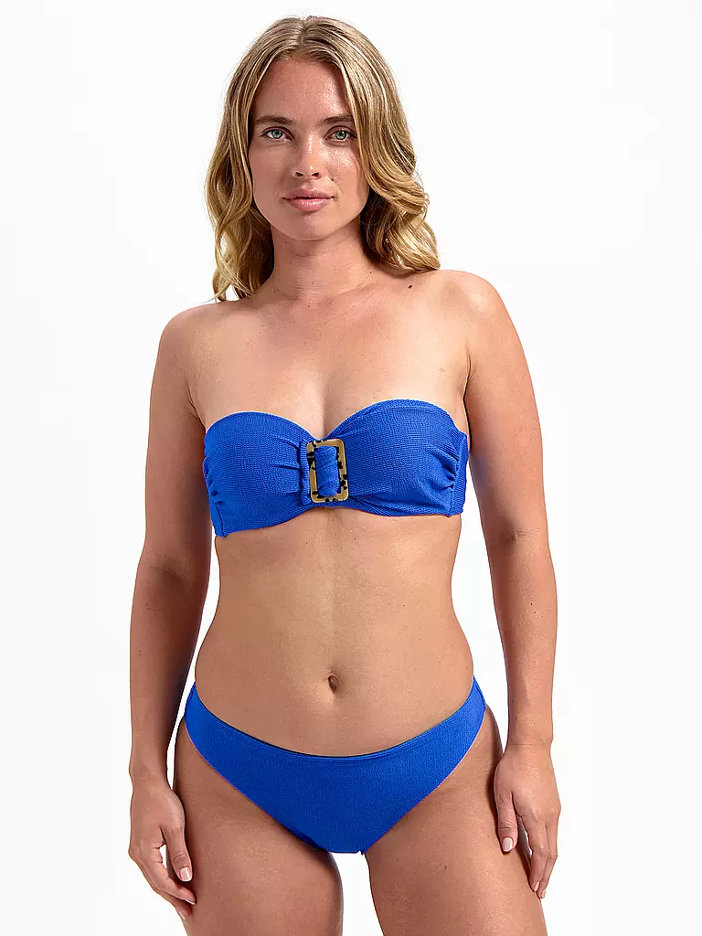 CYELL | Damen Bikinioberteil Wavy Blue | blau