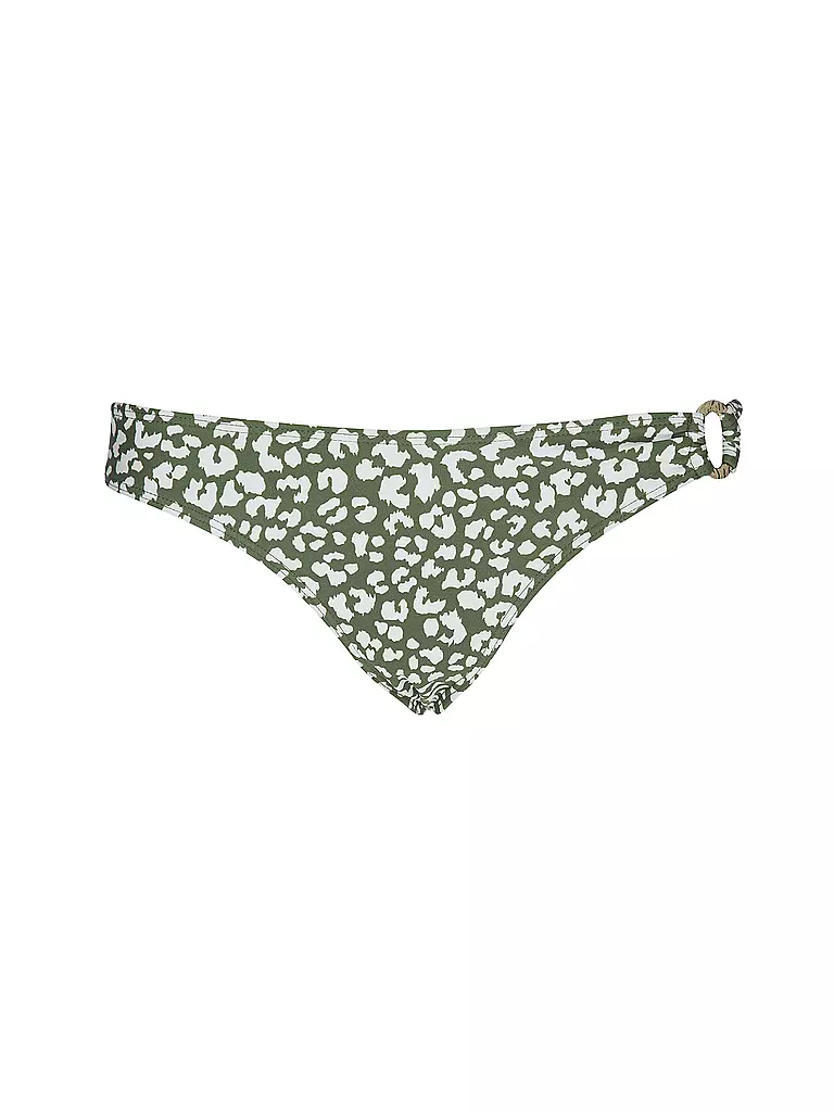 DARLING HARBOUR | Damen Bikinihose mit Dekoring | olive