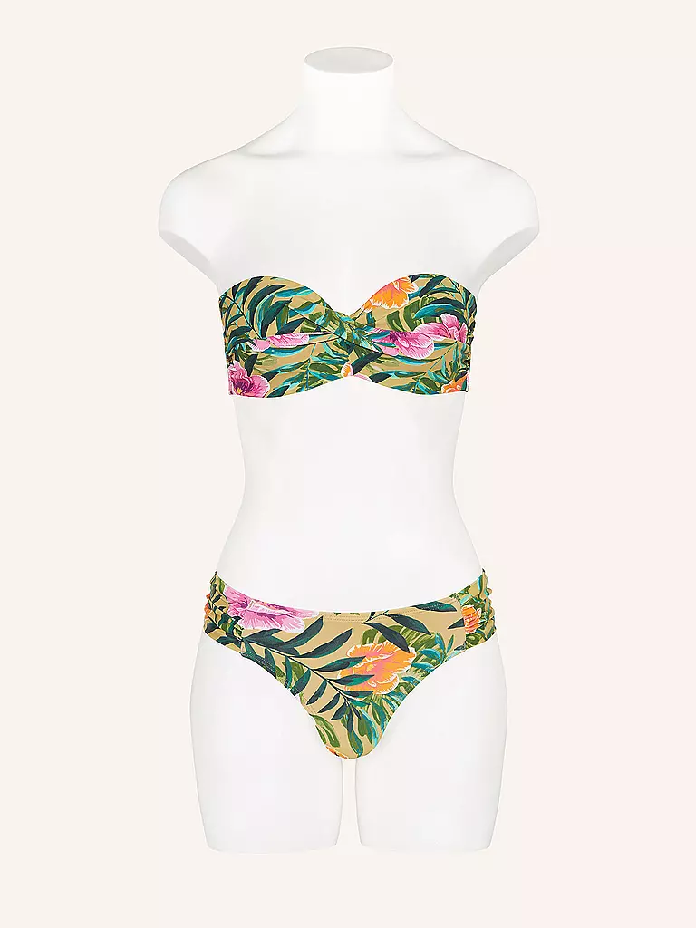 DARLING HARBOUR | Damen Bikinioberteil Twisted | grün