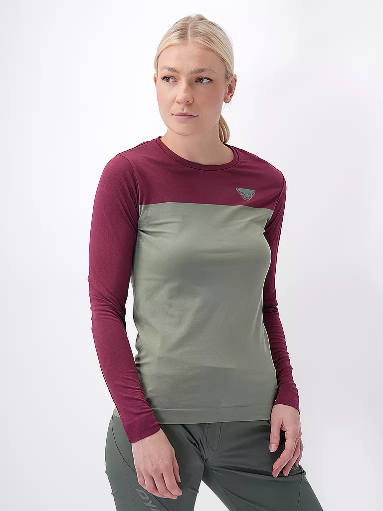 DYNAFIT | Damen Langarmshirt Traverse S-Tech | olive