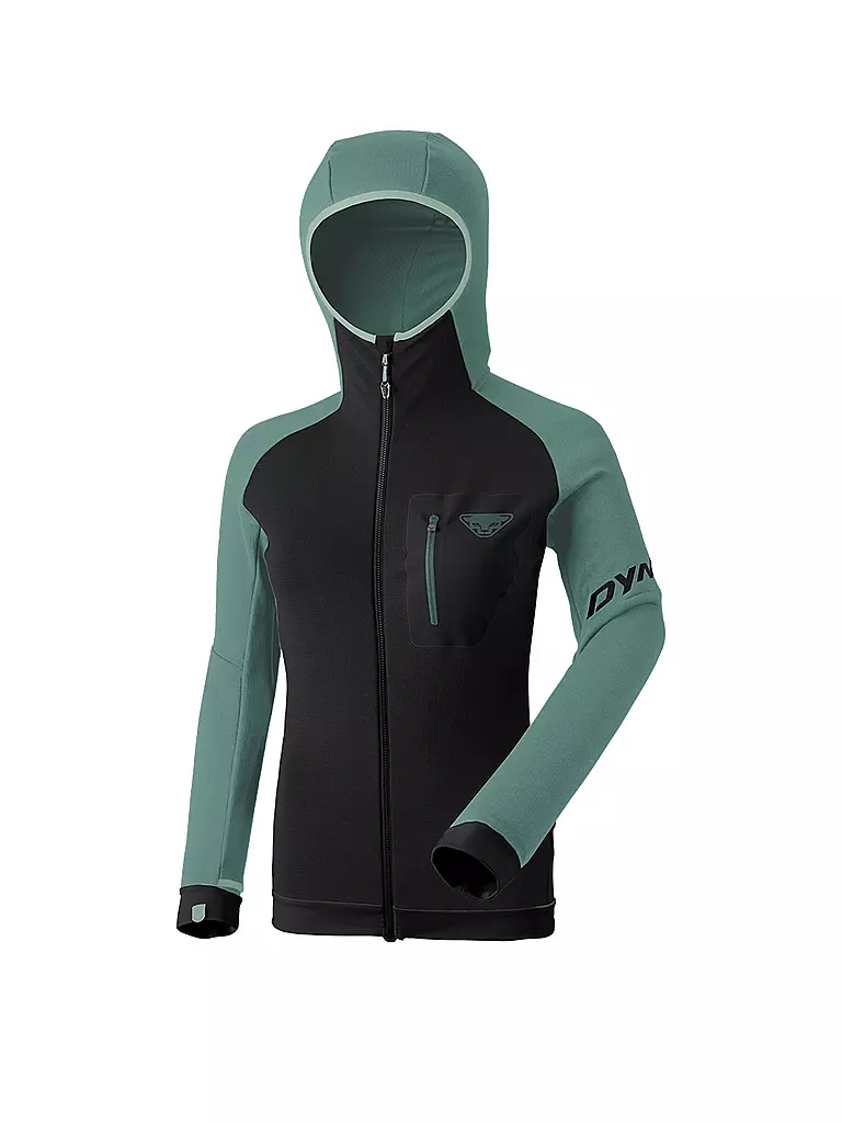 DYNAFIT | Damen Touren Fleecejacke Radical Polartec® Hoodie | schwarz