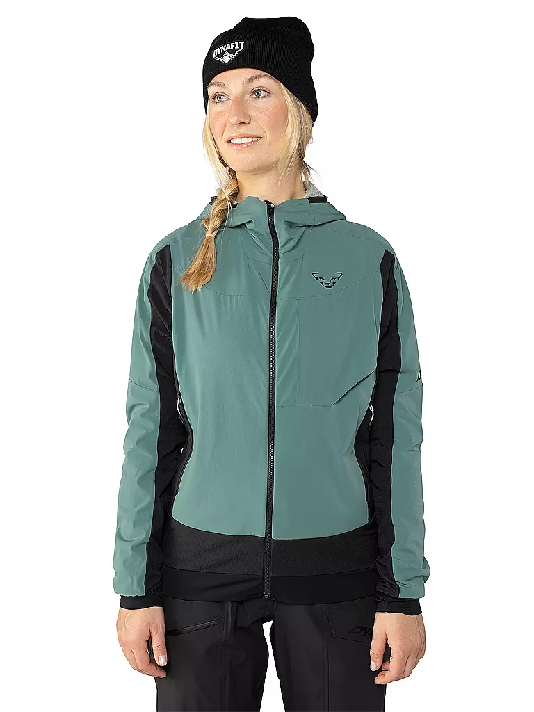 DYNAFIT | Damen Touren Isojacke Tigard Alpha Direct Hoodie | hellblau