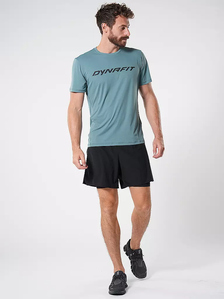 DYNAFIT | Herren Tourenshirt Traverse 2 | petrol