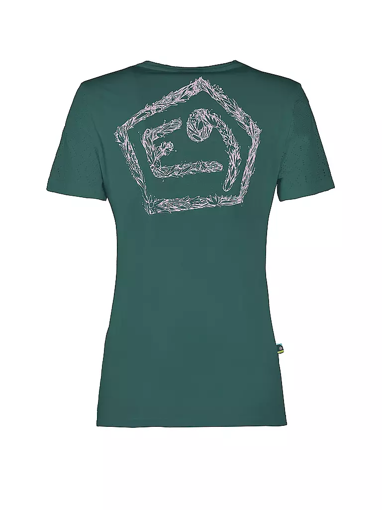 E9 | Damen Klettershirt Tin | petrol