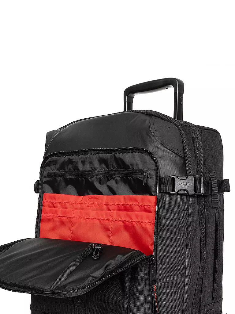 EASTPAK | Reisetrolley Tranverz CNNCT S Accent Grey | schwarz