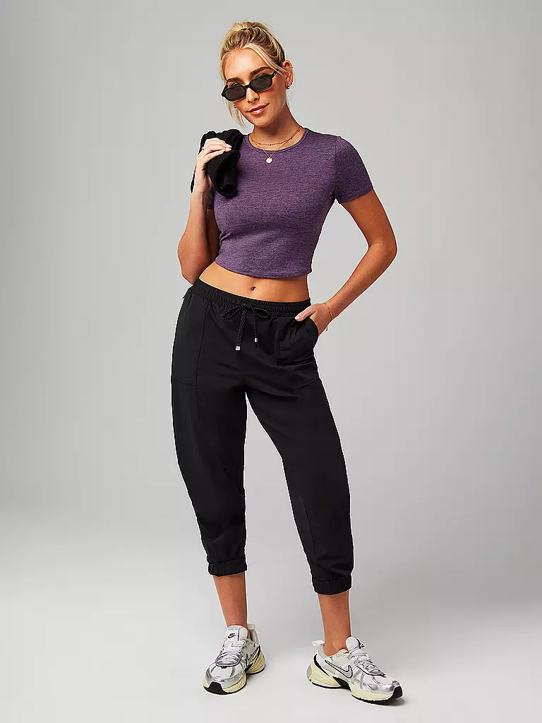 FABLETICS | Damen Fitnessshirt Dry-Flex Twist | beere