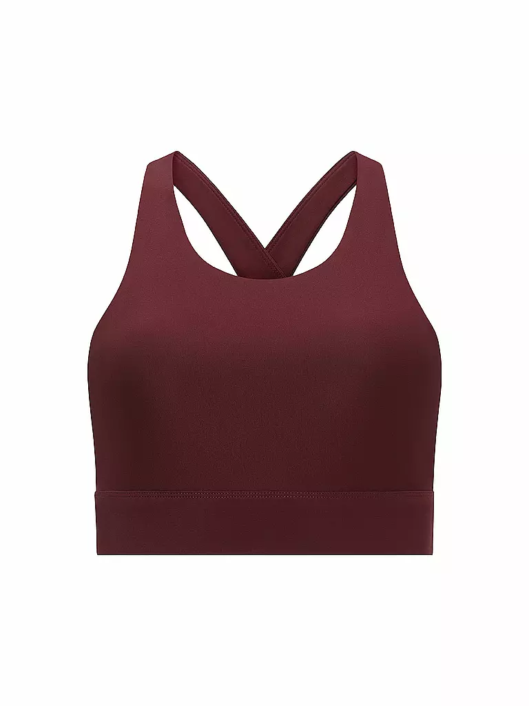 FABLETICS | Damen Sport-BH No Bounce High Support | dunkelrot