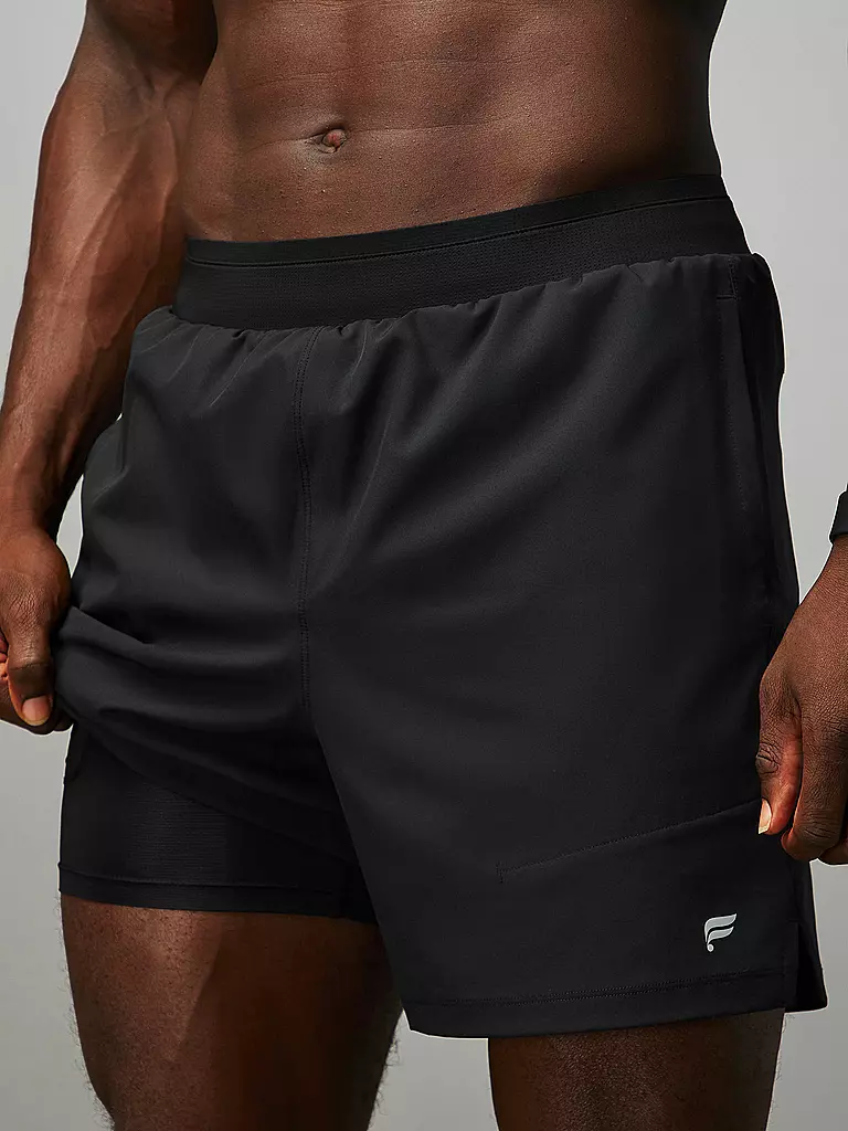 FABLETICS | Herren Fitnessshort The Fundamental II | schwarz