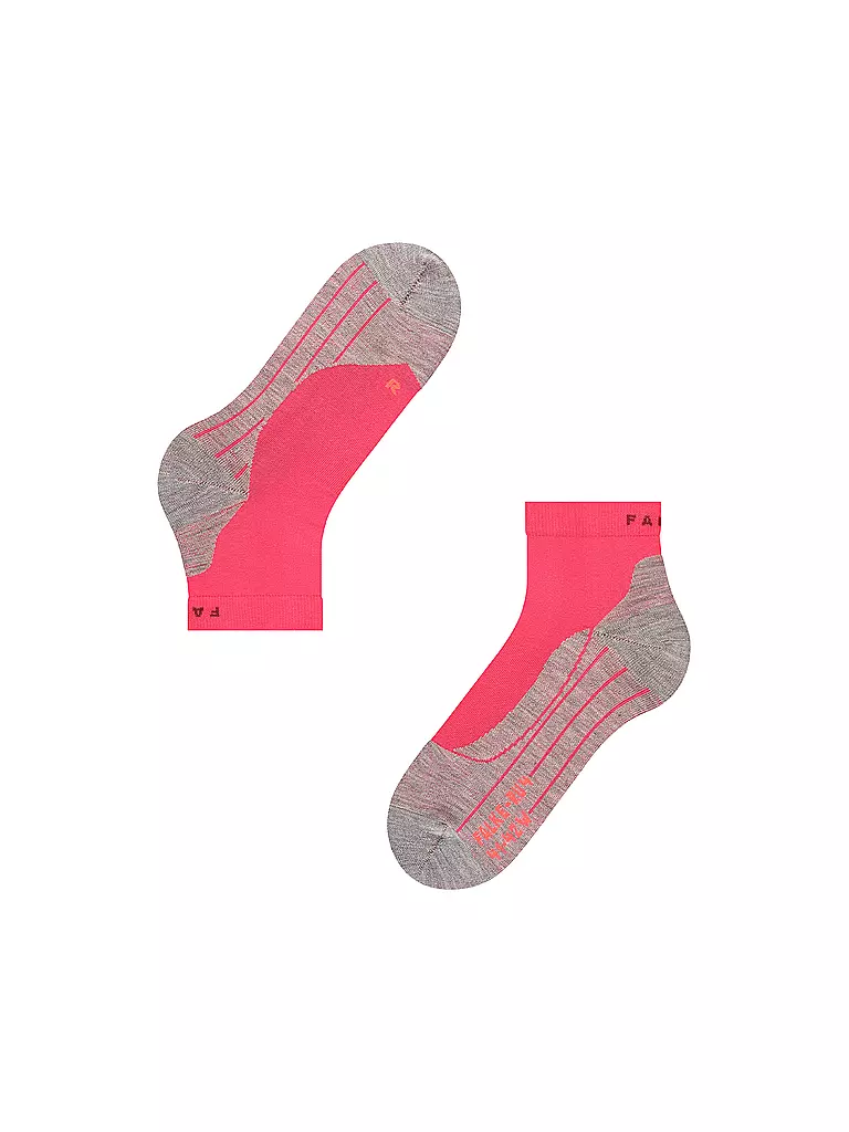 FALKE | Damen Laufsocken RU 4 kurz | rosa