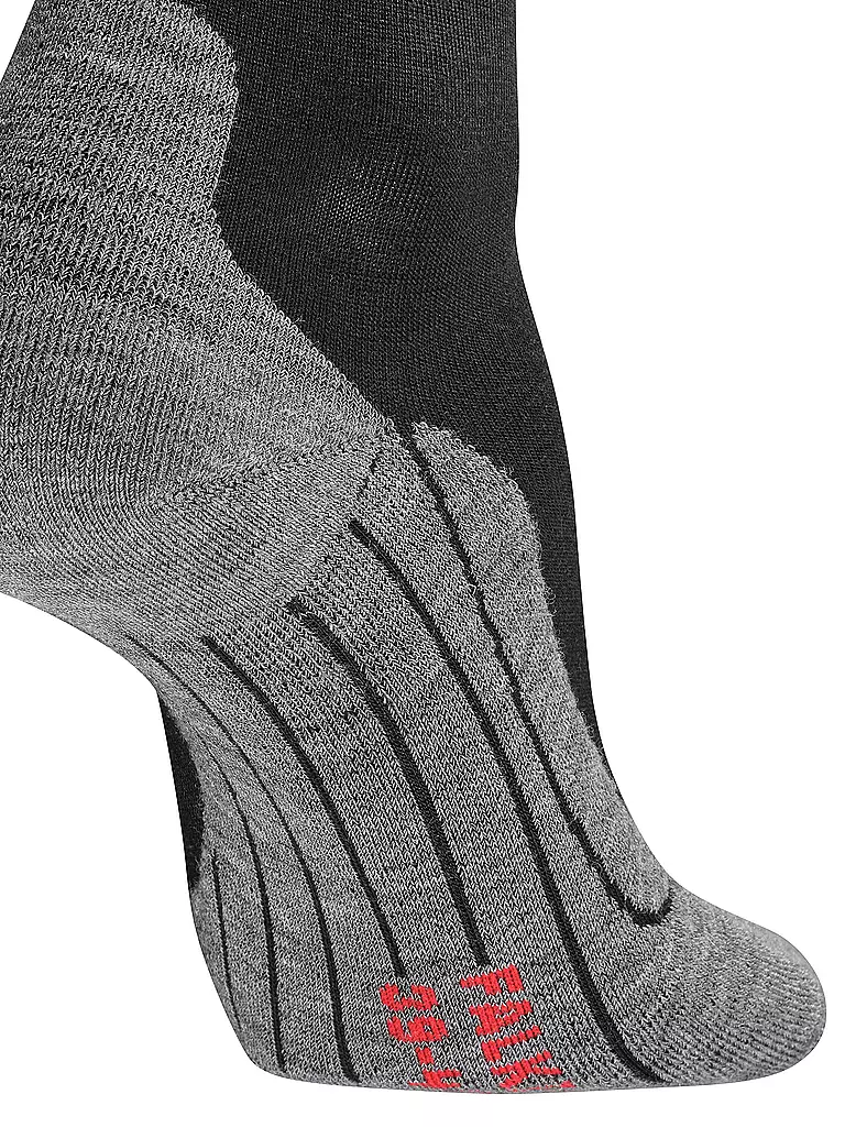 FALKE | Herren Laufsocken RU 4 Wool | schwarz