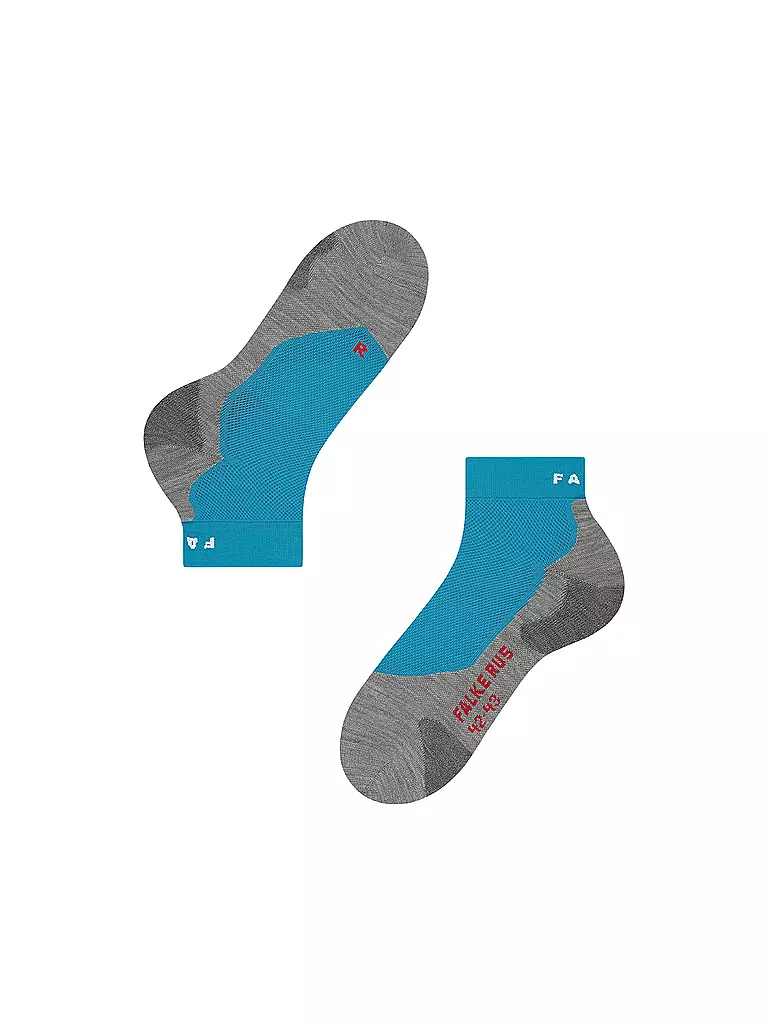 FALKE | Herren Laufsocken RU 5 kurz Lightweight | türkis