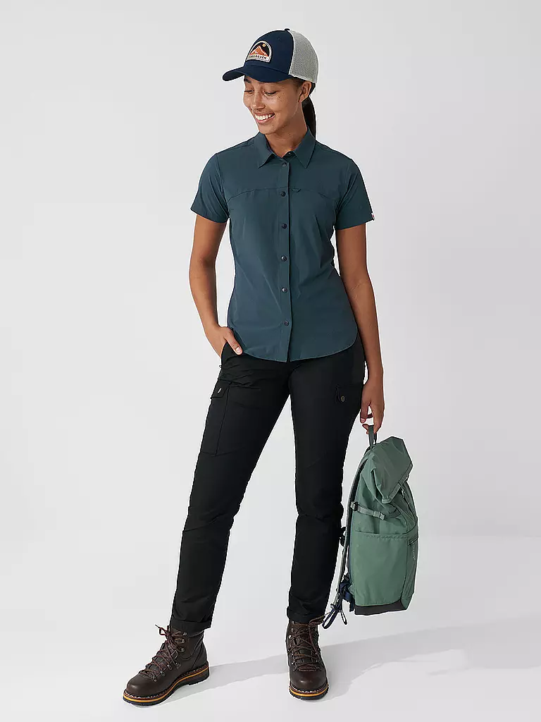 FJÄLLRÄVEN | Damen Bluse High Coast Light | dunkelblau