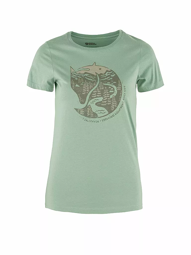 FJÄLLRÄVEN | Damen Funktionsshirt Arctic Fox | hellgrün