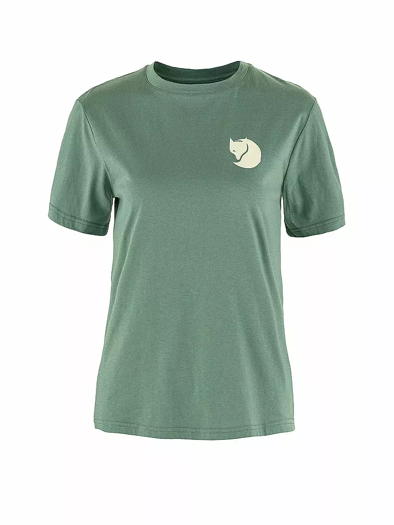 FJÄLLRÄVEN | Damen Funktionsshirt Walk with Nature | olive