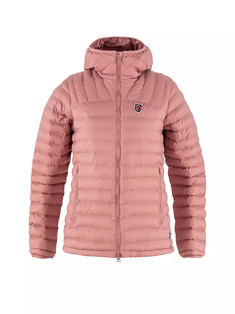 FJÄLLRÄVEN | Damen Isojacke Expedition Lätt Hoodie | rosa