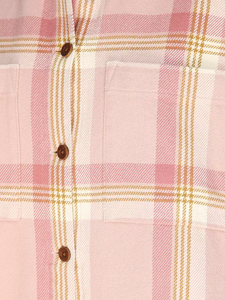 FJÄLLRÄVEN | Damen Outdoor Bluse Singi Flannel Overshirt | beige