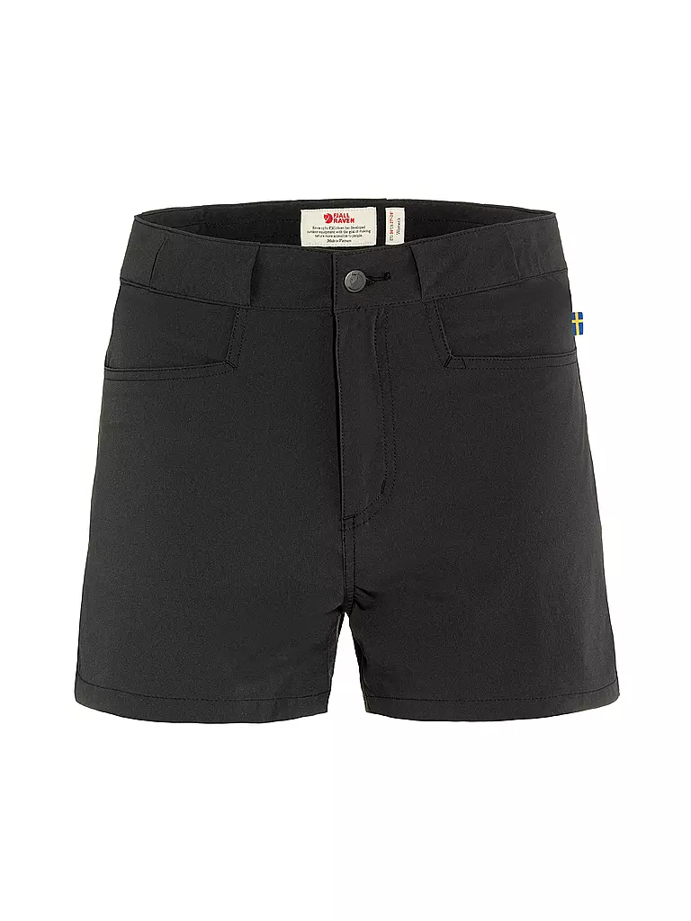 FJÄLLRÄVEN | Damen Short High Coast Lite | schwarz