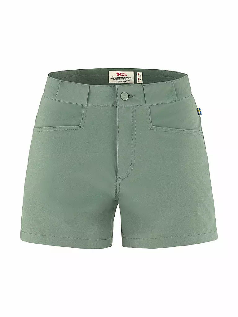 FJÄLLRÄVEN | Damen Short High Coast Lite | hellgrün