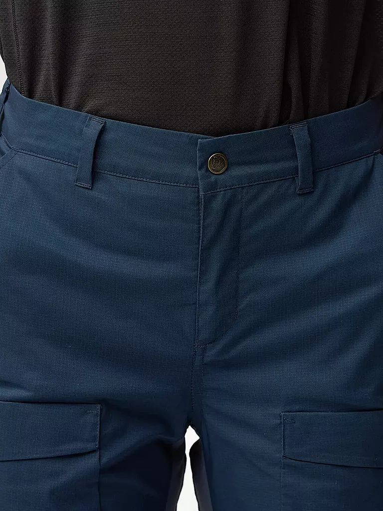 FJÄLLRÄVEN | Damen Wanderhose Abisko Hybrid G1000 | dunkelblau