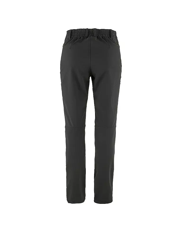 FJÄLLRÄVEN | Damen Wanderhose Abisko Winter | schwarz