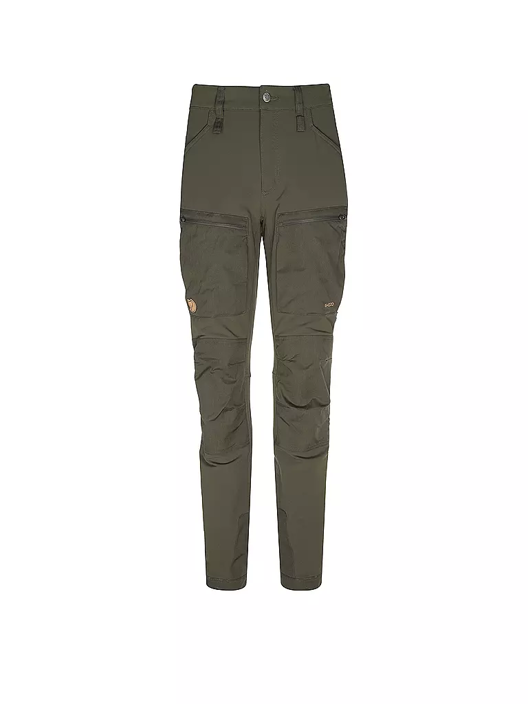 FJÄLLRÄVEN | Damen Wanderhose Keb Agile Winter | olive