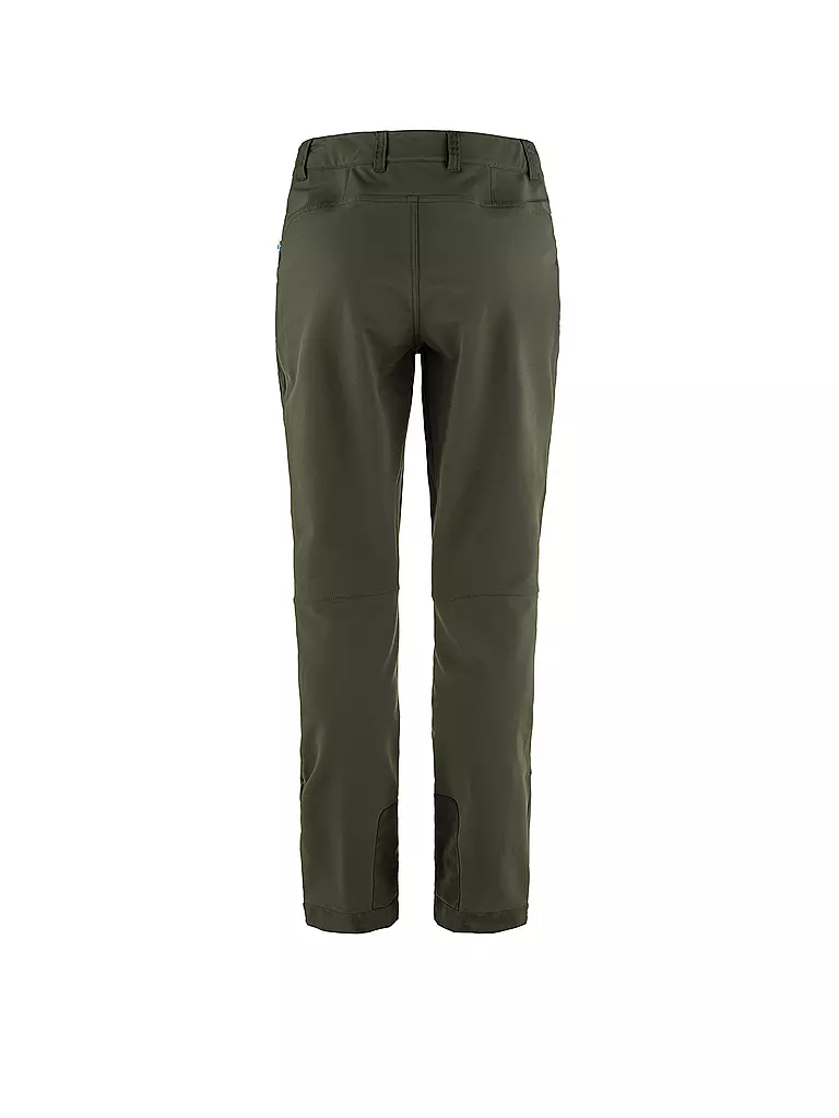 FJÄLLRÄVEN | Damen Wanderhose Keb Agile Winter | olive