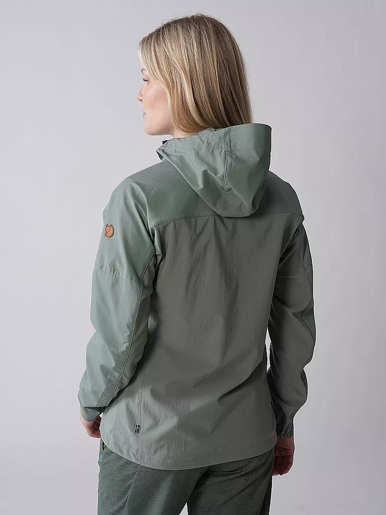 FJÄLLRÄVEN | Damen Wanderjacke Abisko Midsummer | hellgrün