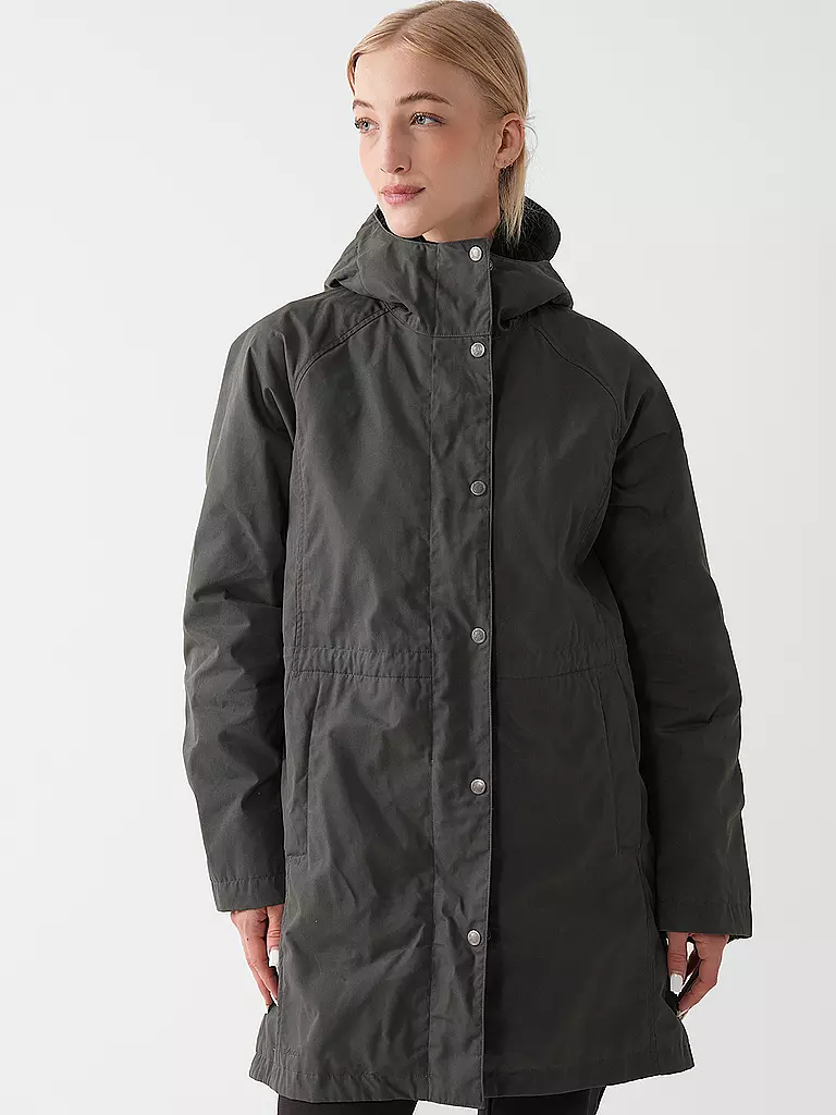 FJÄLLRÄVEN | Damen Winterparka Karla Hydratic Hoodie | grau