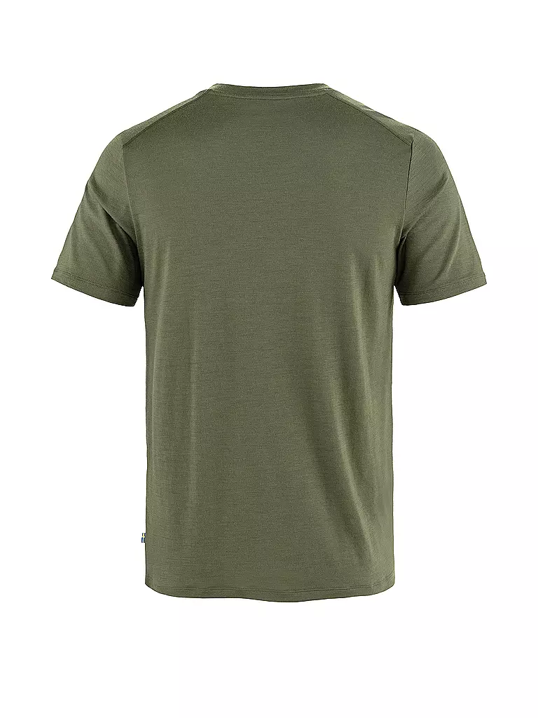 FJÄLLRÄVEN | Herren Funktionsshirt Abisko Wool Classic | grau