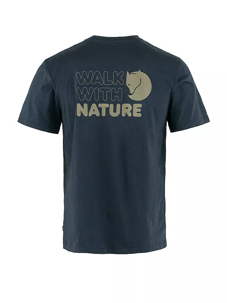 FJÄLLRÄVEN | Herren Funktionsshirt Walk with Nature | weiss