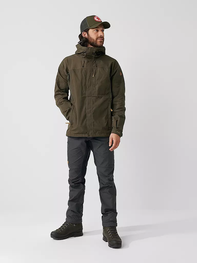 FJÄLLRÄVEN | Herren Wanderhose Kaipak  | grau