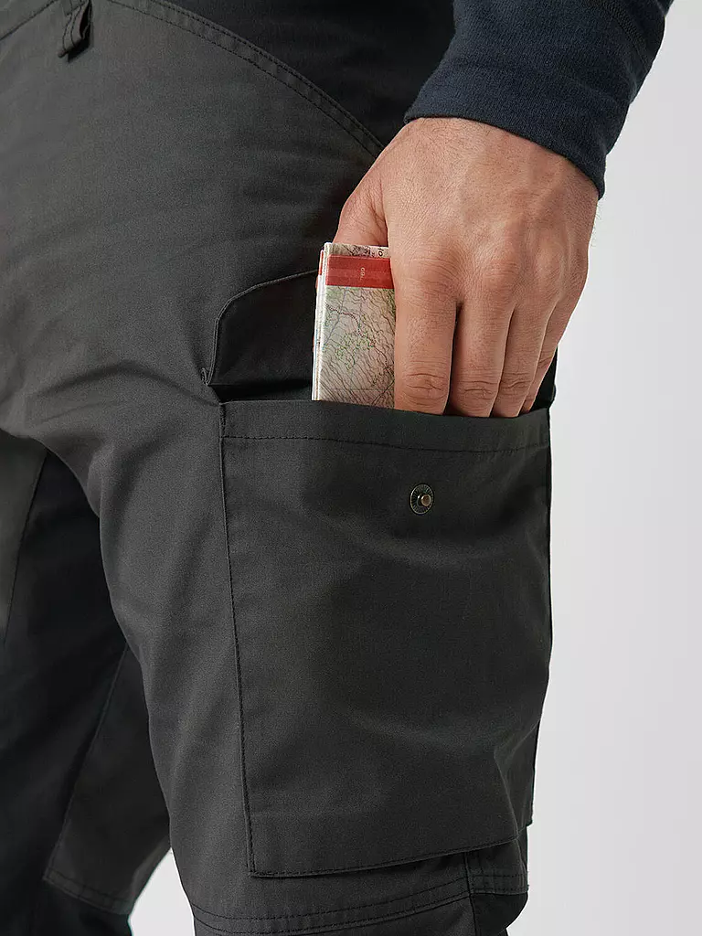 FJÄLLRÄVEN | Herren Wanderhose Kaipak | grau