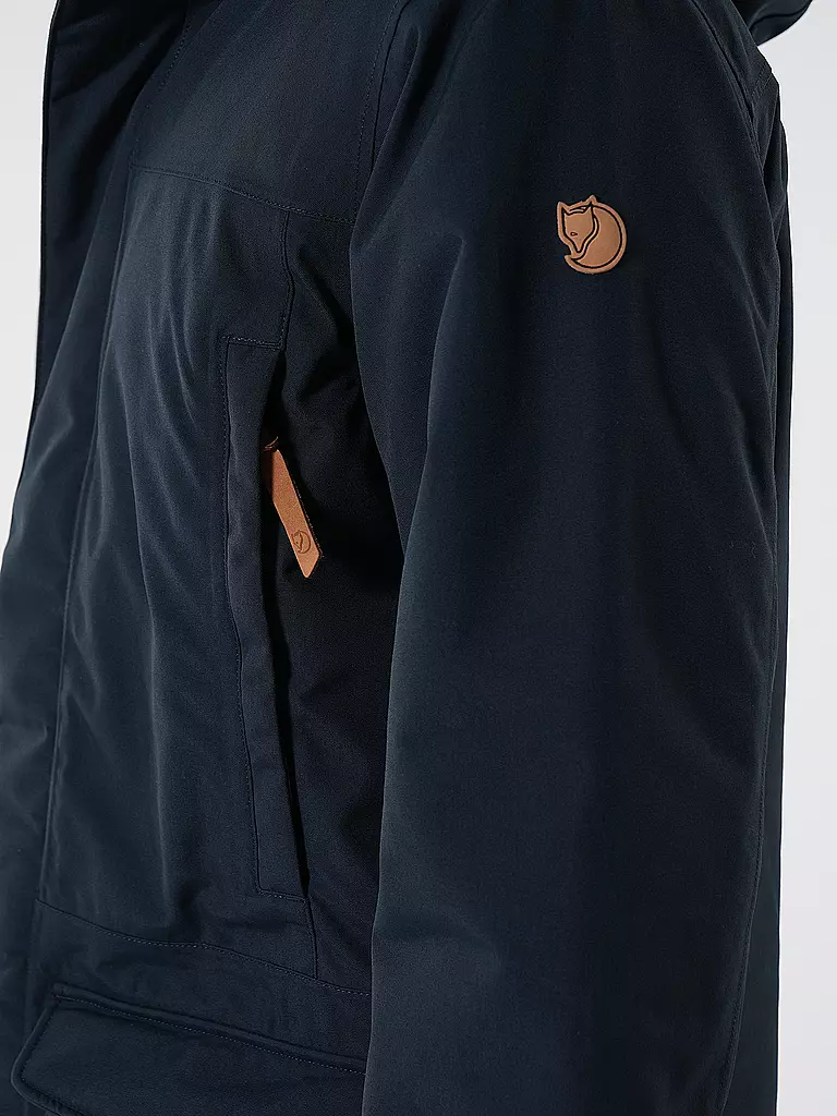 FJÄLLRÄVEN | Herren Winterparka Nuuk Lite Hoodie | olive