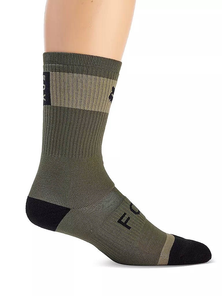 FOX | Herren MTB-Socken Defend Winter 8 | olive