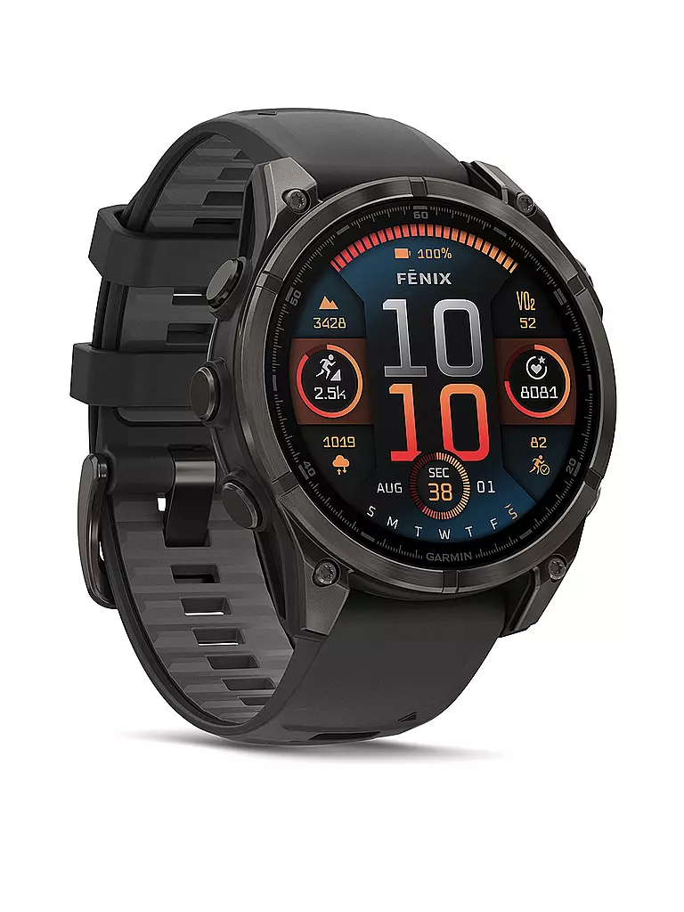 GARMIN |  GPS-Multisport-Smartwatch Fenix 8 Amoled Sapphire  47mm | grau