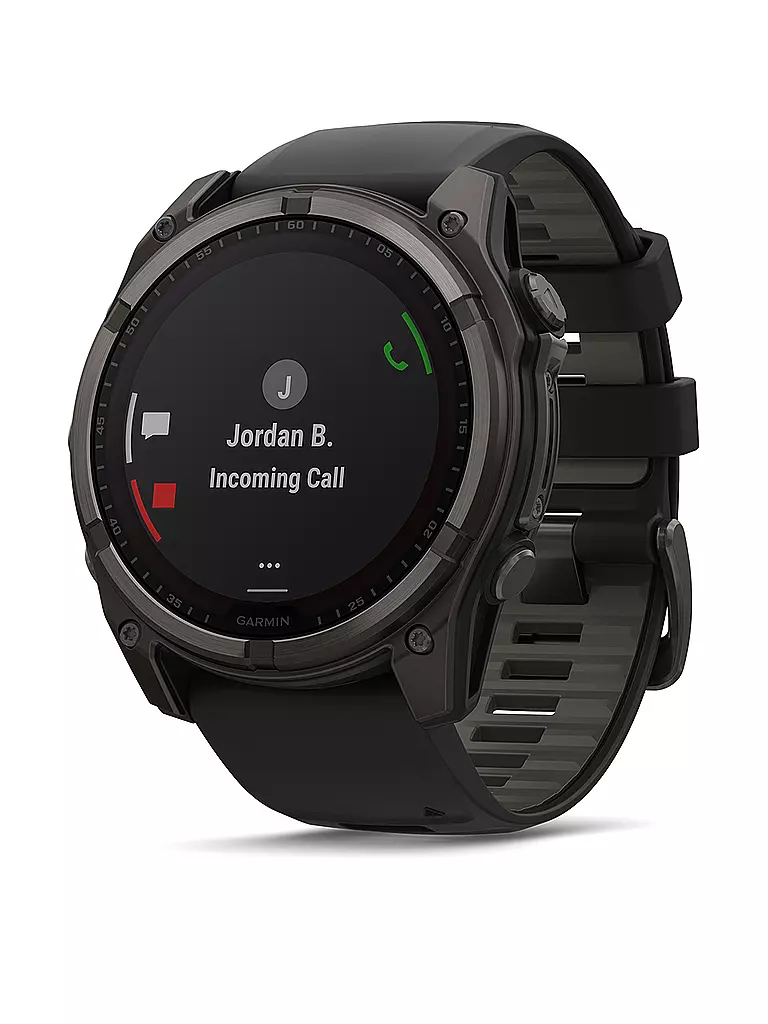 GARMIN |  GPS-Multisport-Smartwatch Fenix 8 Solar Sapphire  51mm | grau