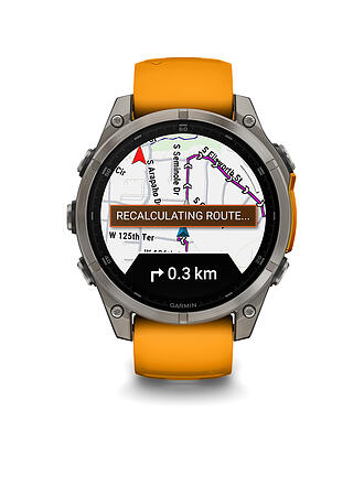 GARMIN |  GPS-Multisport-Smartwatch Fenix 8 Amoled Sapphire  47mm