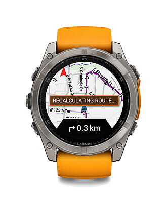 GARMIN |  GPS-Multisport-Smartwatch Fenix 8 Amoled Sapphire  51mm