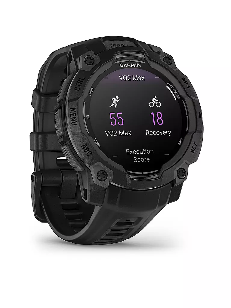 GARMIN | GPS-Multisport-Smartwatch Instinct® 3 45mm Amoled | schwarz