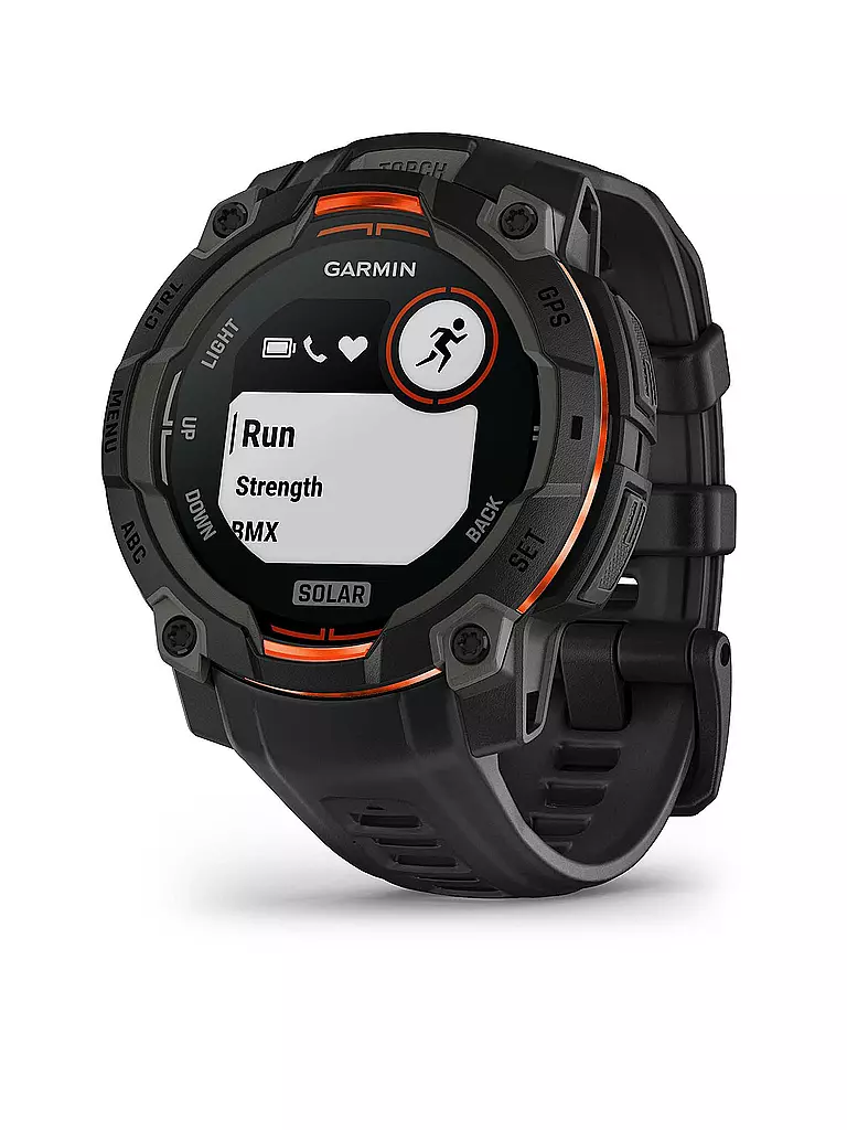 GARMIN | GPS-Multisport-Smartwatch Instinct® 3 45mm Solar | schwarz