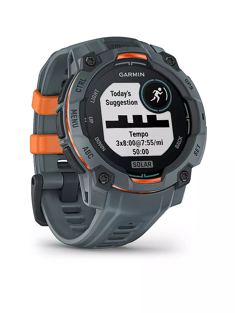 GARMIN | GPS-Multisport-Smartwatch Instinct® 3 45mm Solar | grün