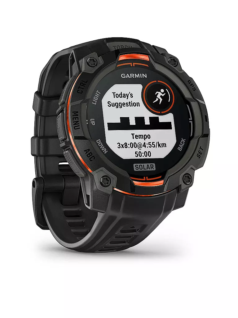 GARMIN | GPS-Multisport-Smartwatch Instinct® 3 45mm Solar | schwarz