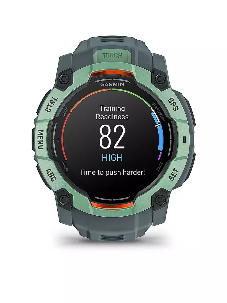 GARMIN | GPS-Multisport-Smartwatch Instinct® 3 50mm Amoled | hellgrün