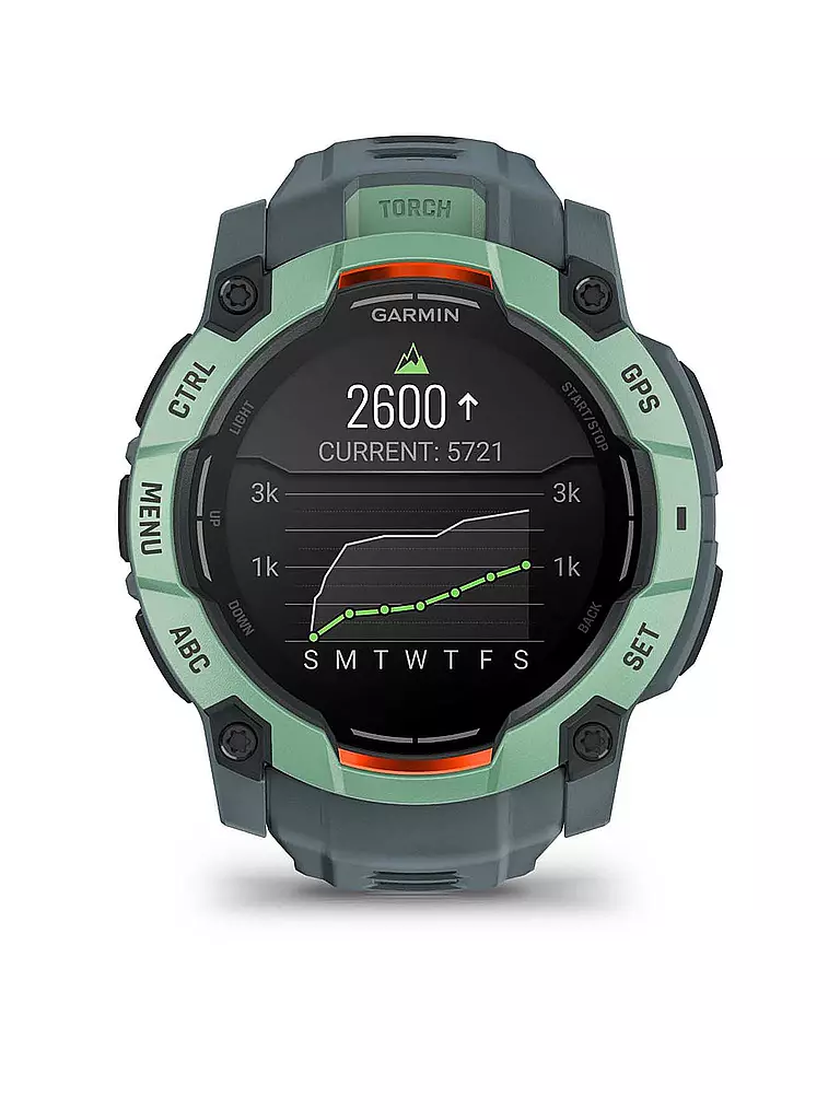 GARMIN | GPS-Multisport-Smartwatch Instinct® 3 50mm Amoled | schwarz