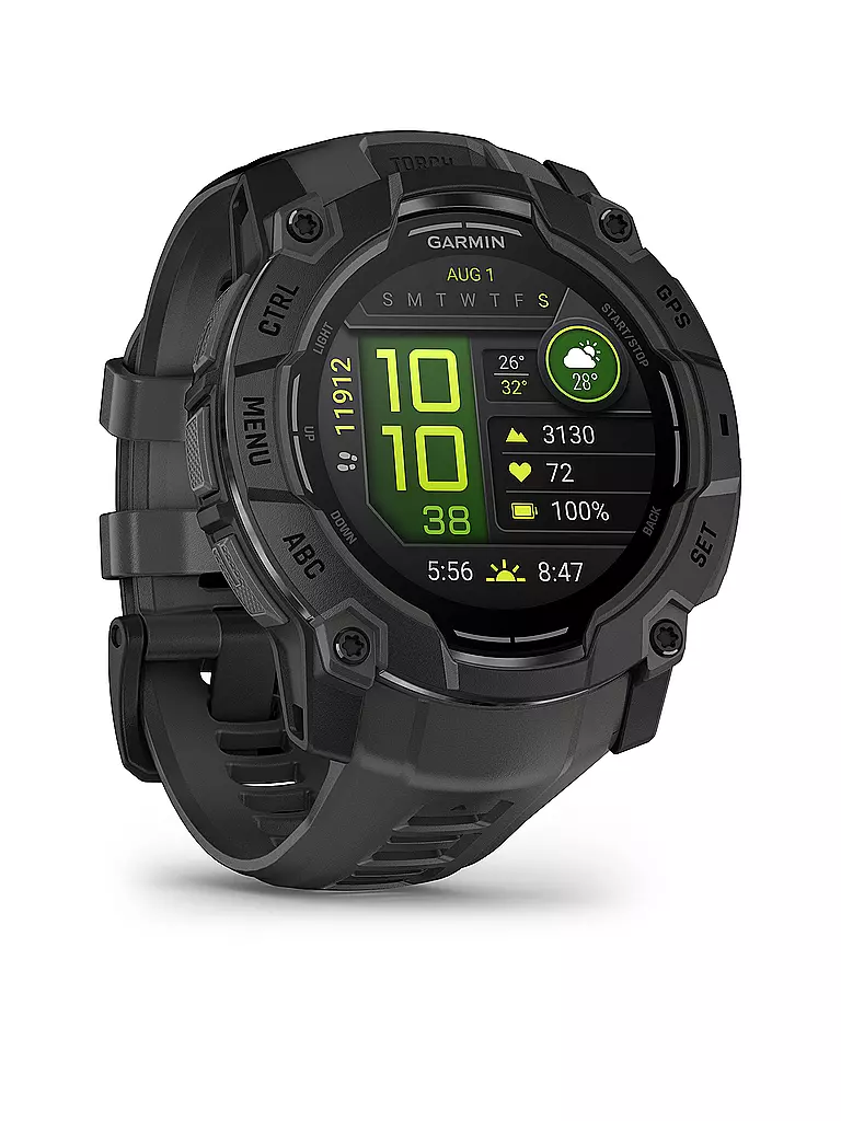 GARMIN | GPS-Multisport-Smartwatch Instinct® 3 50mm Amoled | hellgrün