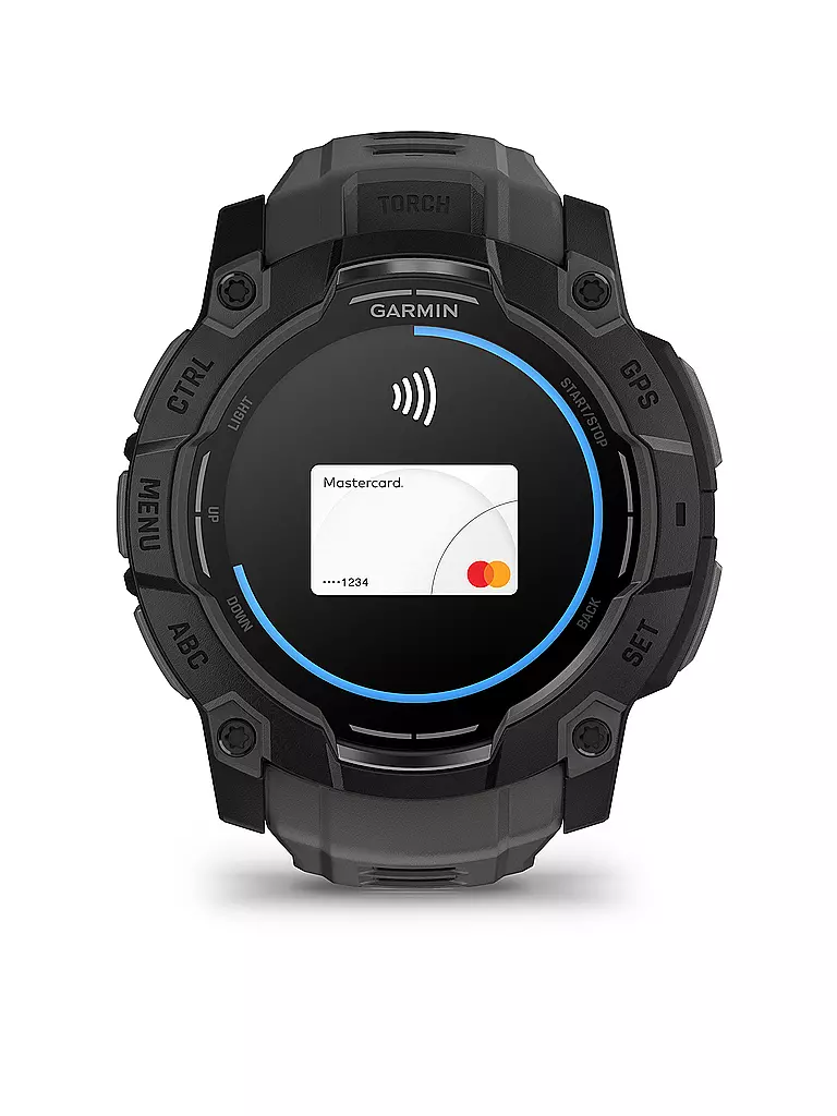 GARMIN | GPS-Multisport-Smartwatch Instinct® 3 50mm Amoled | schwarz