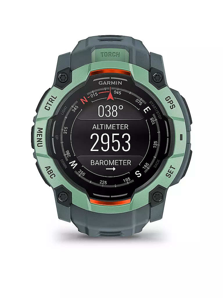 GARMIN | GPS-Multisport-Smartwatch Instinct® 3 50mm Amoled | hellgrün