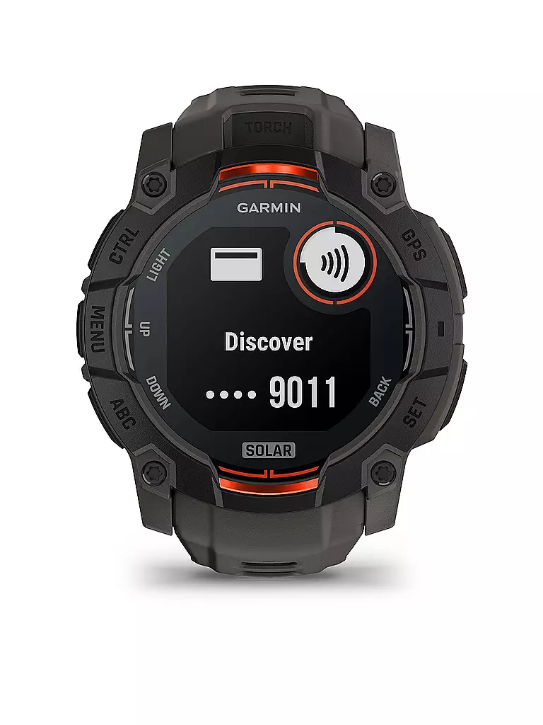 GARMIN | GPS-Multisport-Smartwatch Instinct® 3 50mm Solar | schwarz