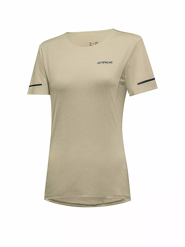 GOREWEAR | Damen Laufshirt Contest 2.0 | beige